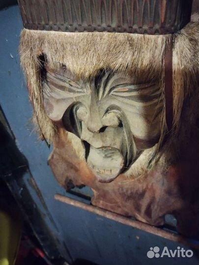 Маска Шамана. Ручная работа 1980 гг