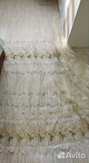 Тюль штора шитьё цена за весь кусок