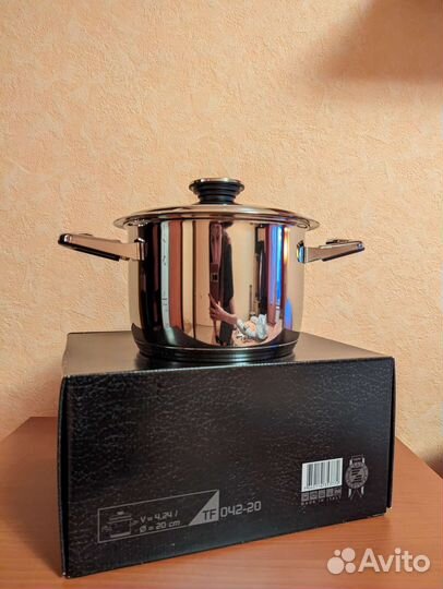 Кастрюля Zepter TF 042-20. 4,2 л