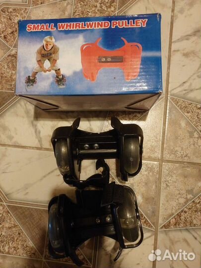 Ролики на пятку