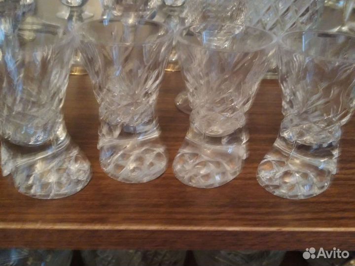 Хрустальные рюмки СССР