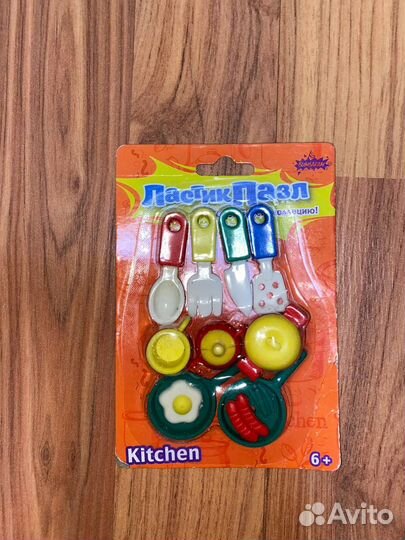 Ластик пазл фигурки