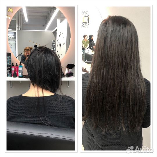 Наращивание волос,коррекция волос