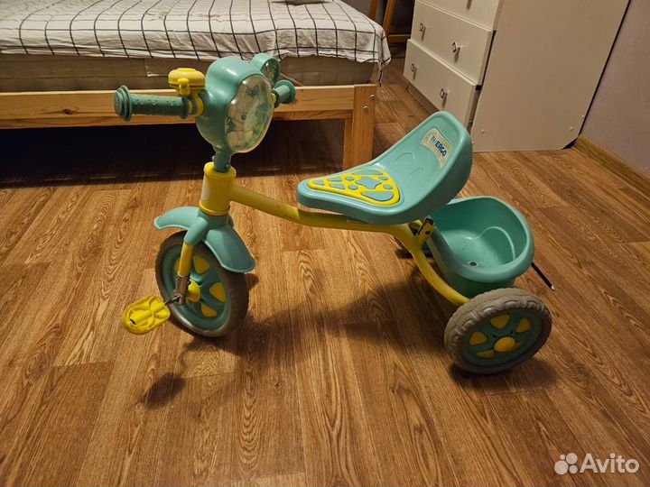 Велосипел десткий 3х колесный велосипед