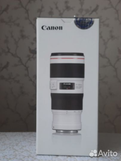 Продается Canon EF 70-200 mm f/4L IS II USM