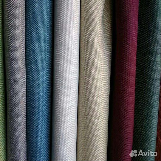 Шторы блэк-аут рогожка готовые