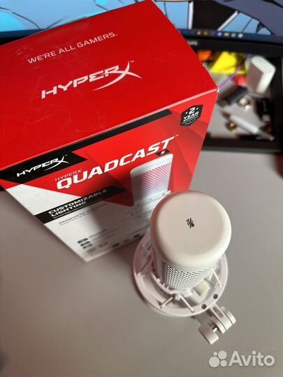 Hyper X quadcast s белый