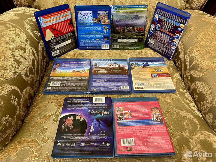 Мультфильмы и кино на blu-ray
