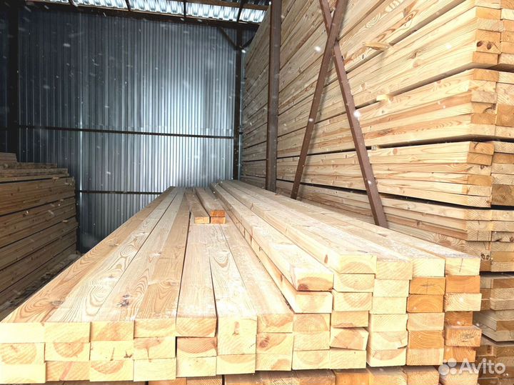 Брус обрезной 200х200х6000мм