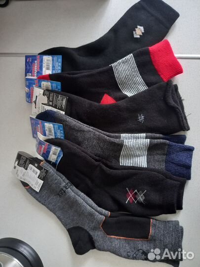 Мужские носки махровые