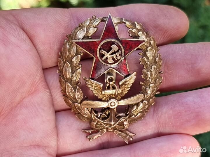 Знак Красного Командира Авиационных частей РККА