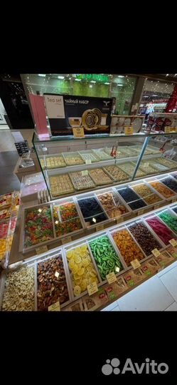 Полки-стеллажи для сухофруктов и орехов