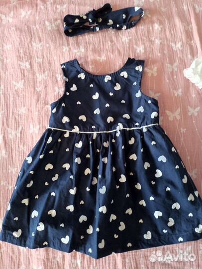 Пакет одежды для девочки 74, есть что-то 80