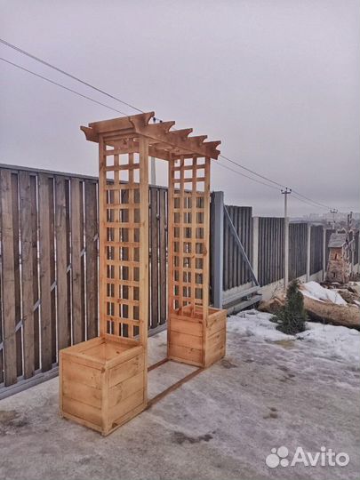 Арка садовая. шпалера