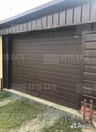 Секционные ворота гаражные