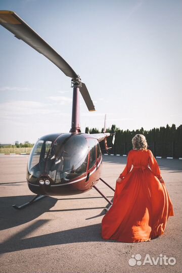 Фотосессия с вертолетом