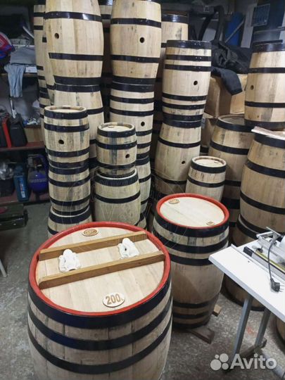 Дубовые бочки