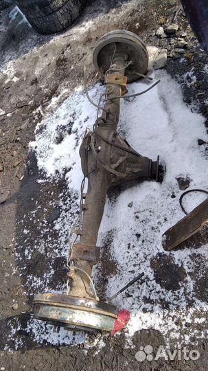 Mitsubishi l200 задний мост в сборе