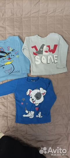Одежда для мальчика пакетом 86 92