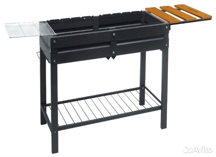 Термо-мангал со стационарной полкой/ столом