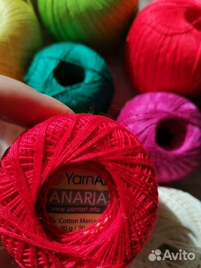 Нитки Yarnart и др