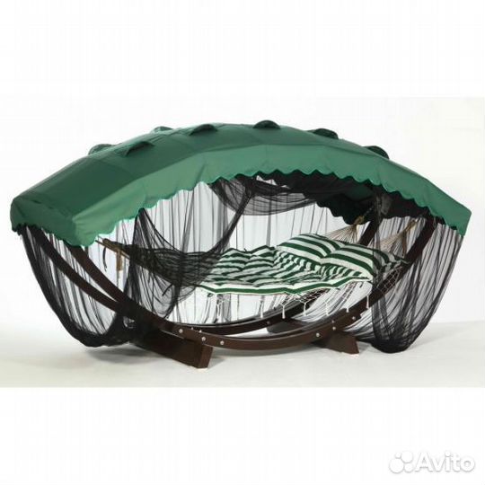 Гамак напольный с навесом