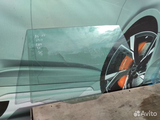 Audi a3 8p стекло двери задней левой (5 дв.)