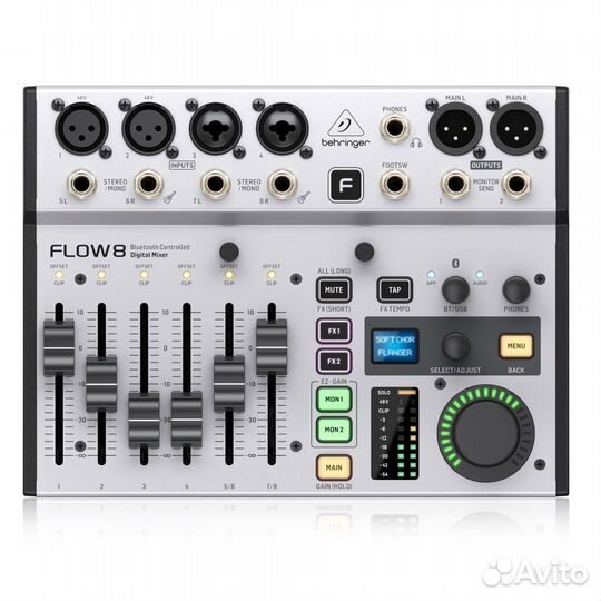 Behringer flow 8 микшер цифровой новый