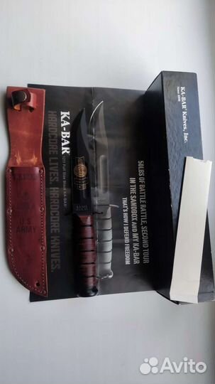 Нож Ka-bar USA лимит серия115 лет оригинал