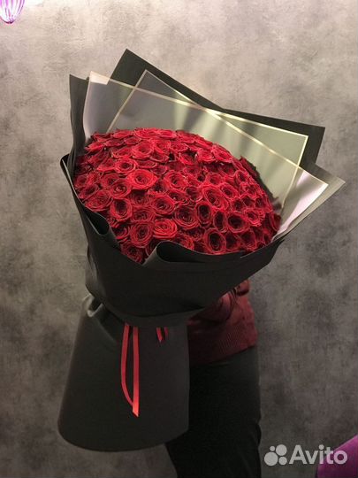 101 Роза Букет Роз Воронеж Доставка Цветы Оптом