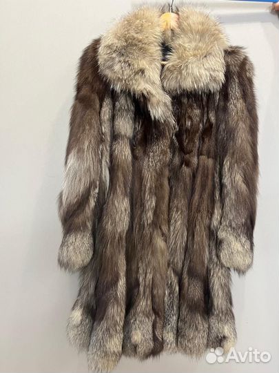 Шуба из чернобурки