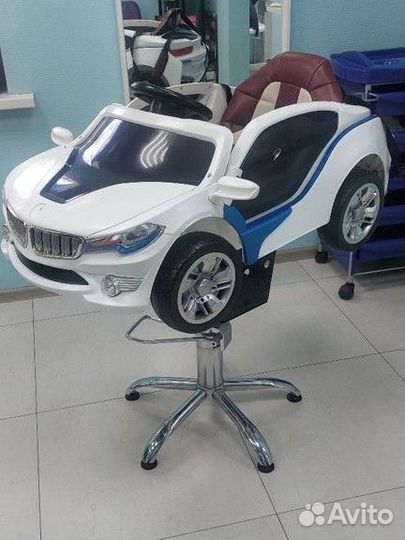 Детское парикмахерское кресло-машинка