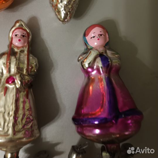 Елочные игрушки СССР