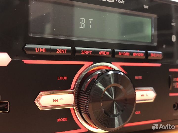 Магнитола 2 дин блютуз pioneer