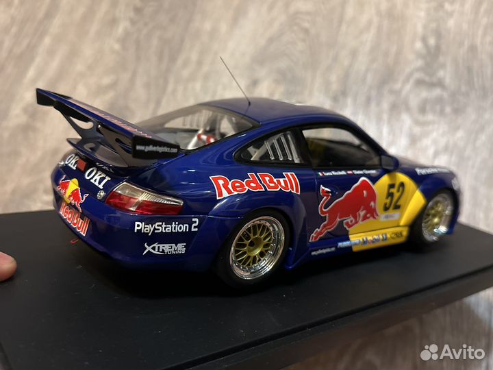 Porsche 911 (996) GT3 RSR Monza 2004 1/18 Autoart