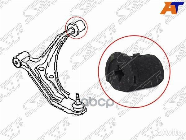 Сайлентблок переднего рычага задний nissan marc