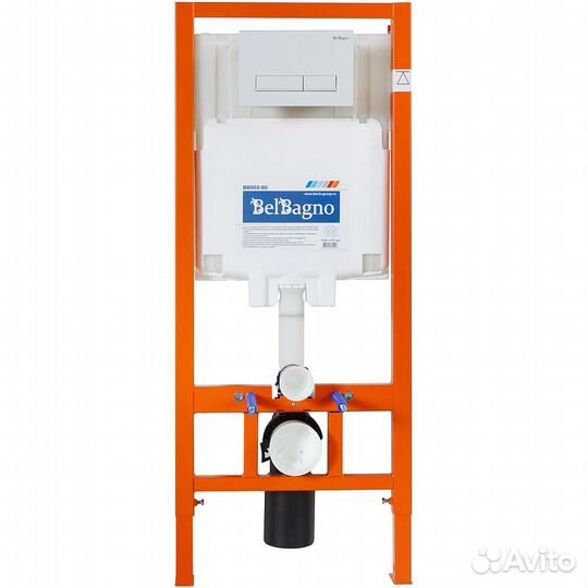 Инсталляция для унитаза с панелью смыва BelBagno