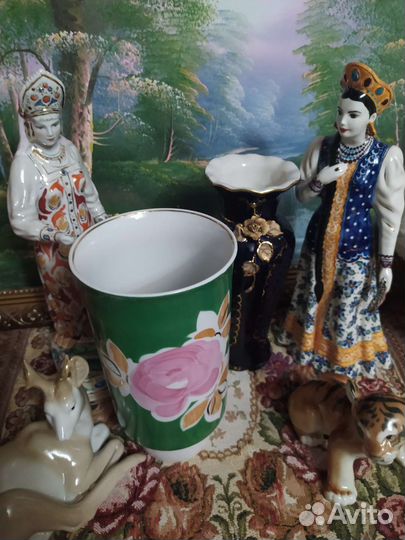 Вазы.Фарфор.Винтаж
