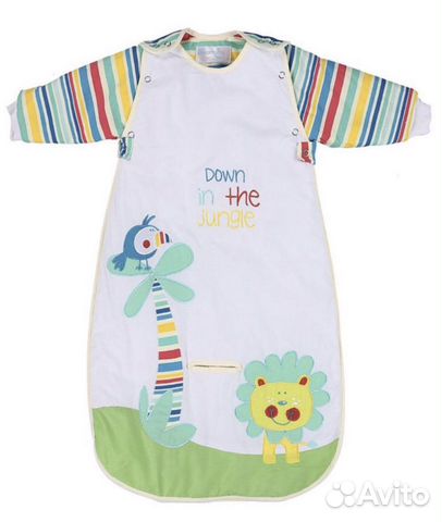 Спальный мешок детский 6-18 месяцев