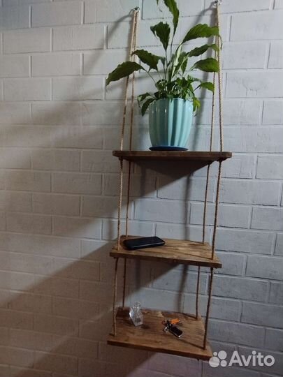 Полка настенная навесная