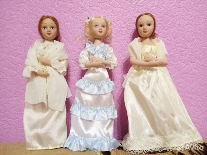 Фарфоровые коллекционные куклы