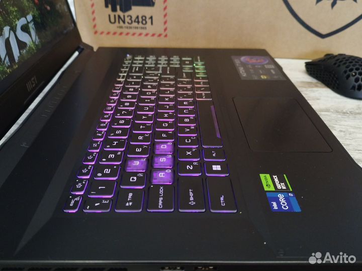 Игровой MSI (17'3/RTX4070-8GB/i7-12650H/SSD1TB)