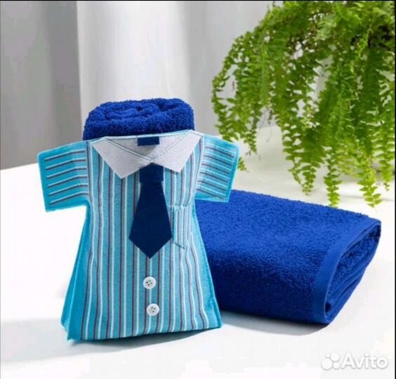 Полотенце в корзинке на 23 февраля