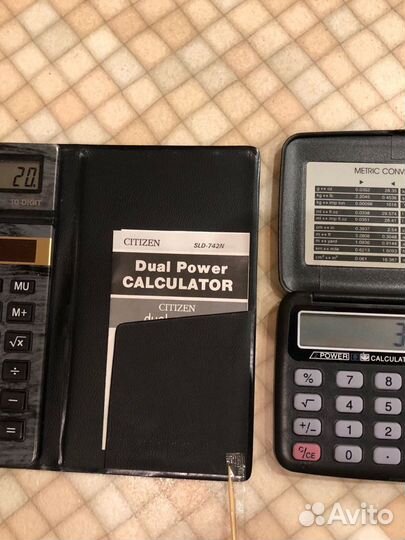 Калькуляторы карманные