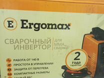 Сварочный аппарат инверторного типа Ergomax MMA-14