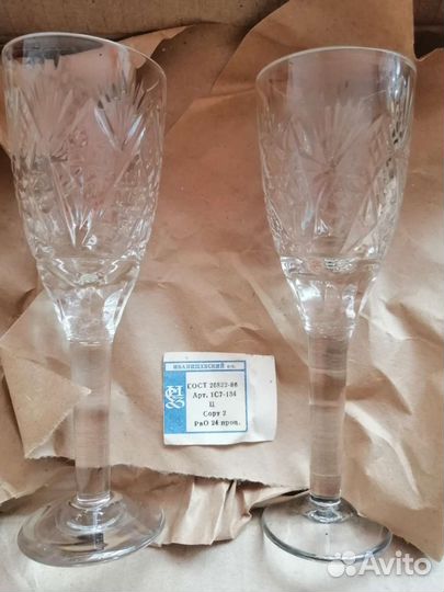 Стопка хрусталь СССР