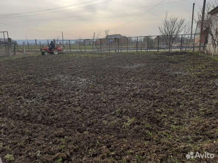 Вспашка огорода и покос травый