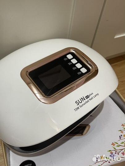 Лампа для гель лака Sun h4 plus 72w