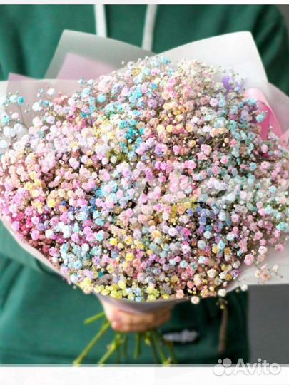 Гипсофила букет. Цветы. Доставка