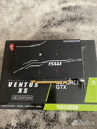 Видеокарта gtx 1660 super 6gb msi